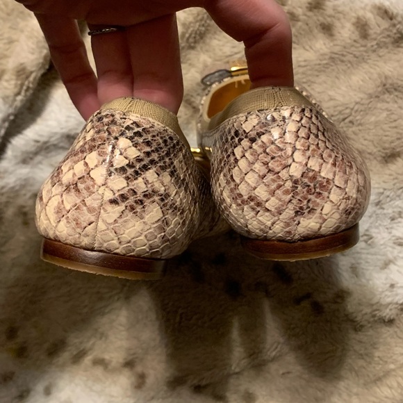 COPY - EUC Kate Spade snakeskin print flats size 10 - Picture 7 of 8